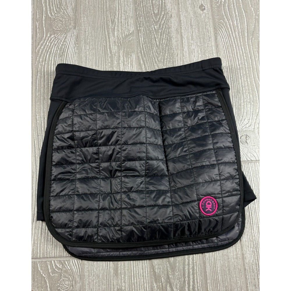 Little Donkey Andy Women's S Lightweight Insulated Quilted Puffer Skirt Black